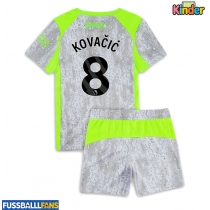 Manchester City Mateo Kovacic #8 3rd trikot Kinder 2025-26 Kurzarm (+ Kurze Hosen)